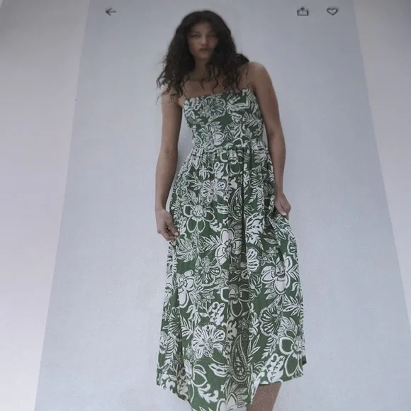 H&M DRESS, MIDI, STRAPPY, SIZE X-LARGE - Picture 6 of 10